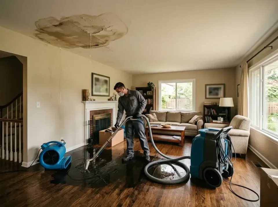 attic-pipe-burst-ceiling-drip-008 — frequently asked questions, Water Damage Restoration & Carpet Care in Centerport, NY